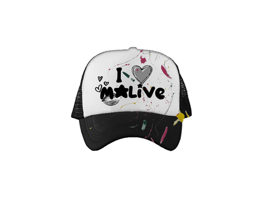 I LUV MALIVE Cap (with colors)